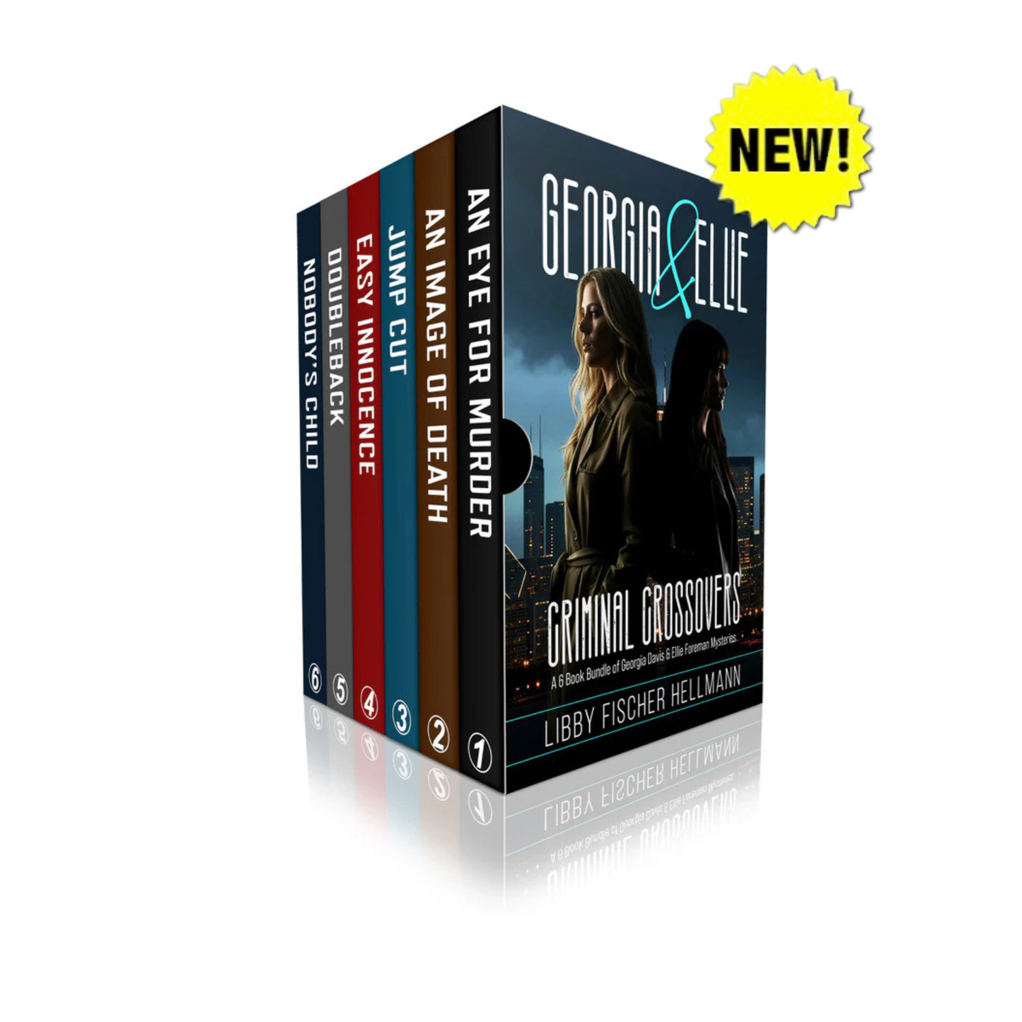 Criminal Crossovers: A Six-Book Bundle of Georgia Davis & Ellie Foreman Thrillers (Audiobook)